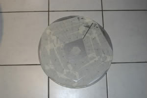 cardboard template for thermopot false bottom