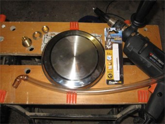 parts to make mash tun false bottom